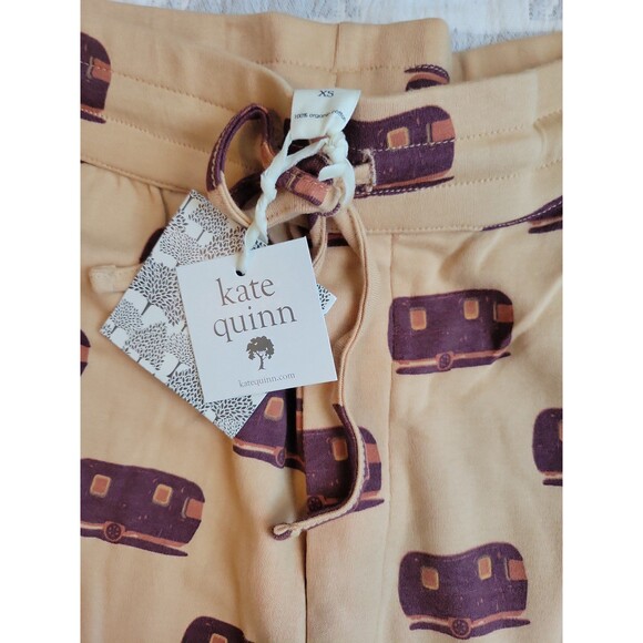 Kate Quinn organic cotton men's pj pants XS nib camper - Picture 2 of 3